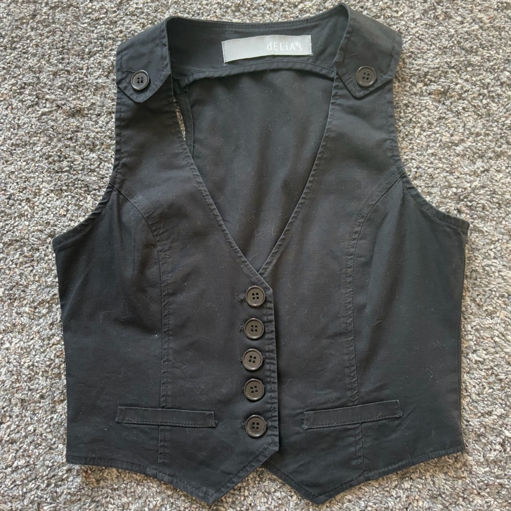 Delia’s- Y2K Mini Vest